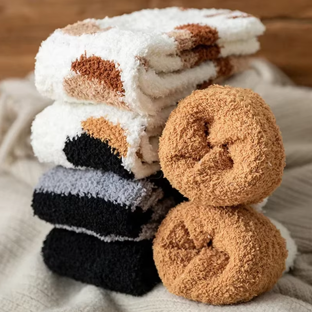 3 Paar Schattige Katten Poot Sokken