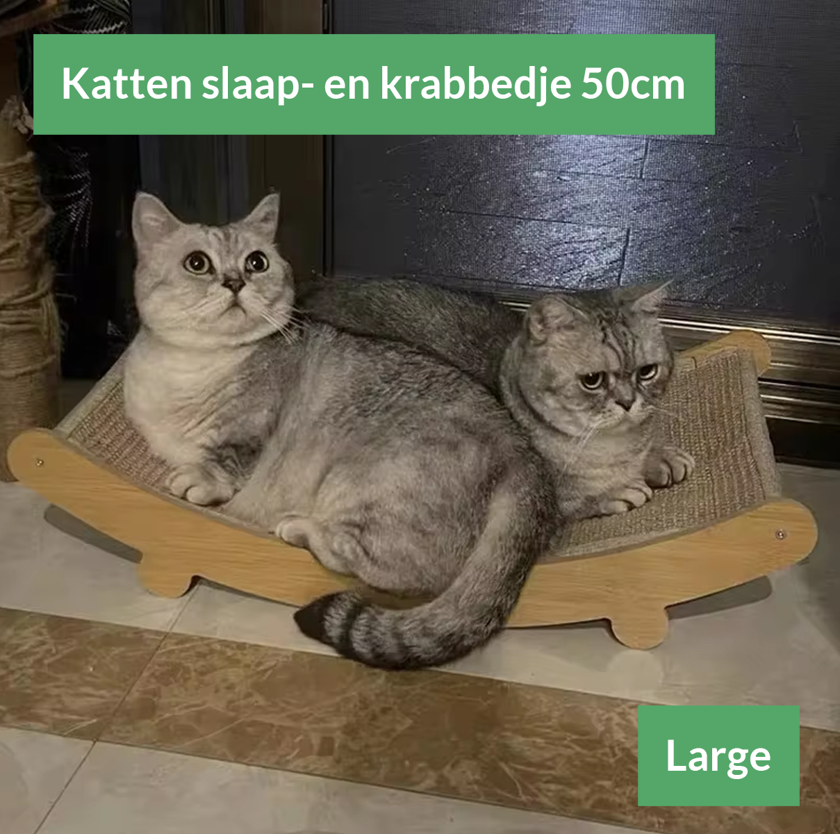 Duurzaam slaapbedje voor katten en kittens