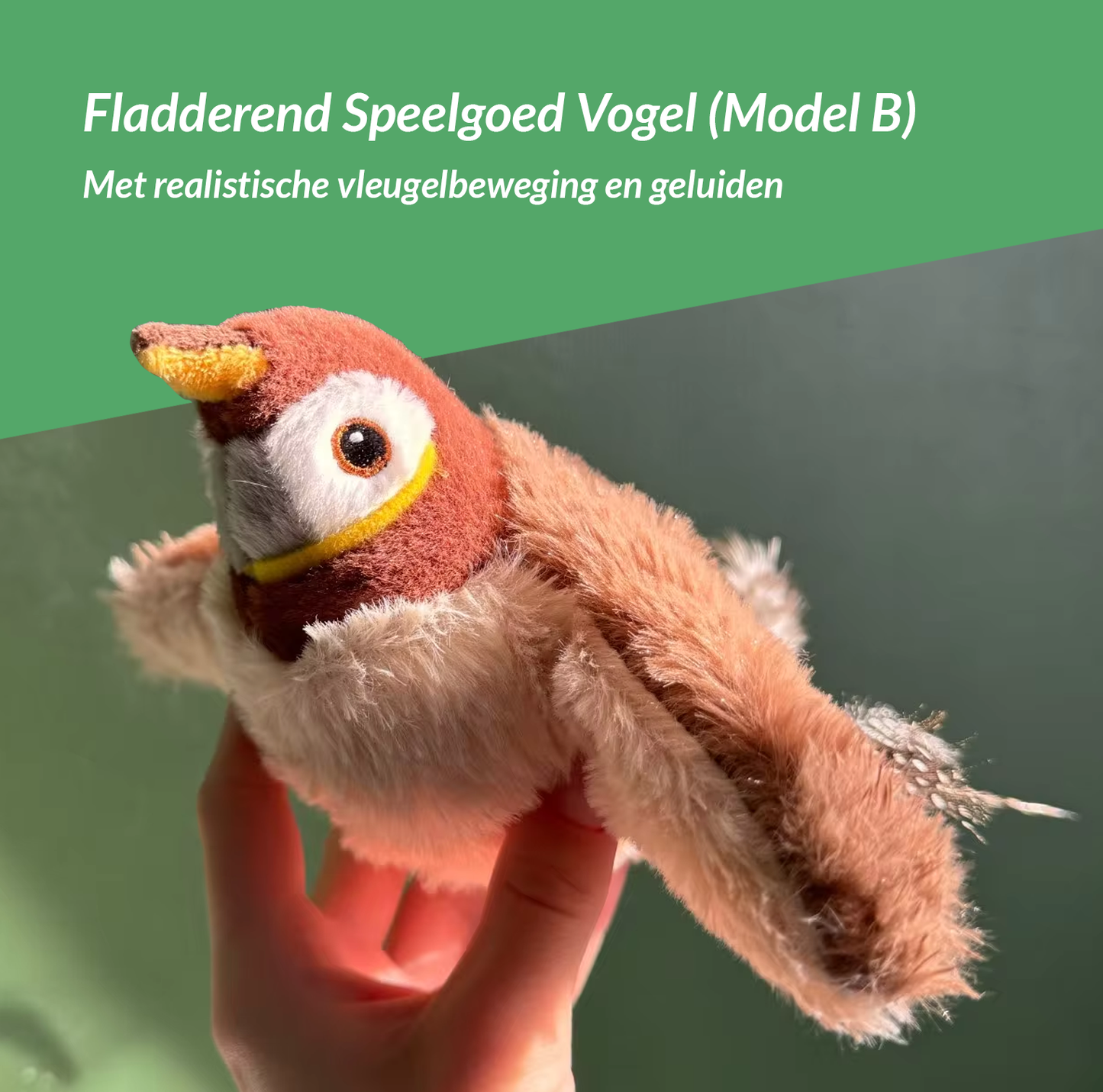 Fladderend Speelgoed Vogel