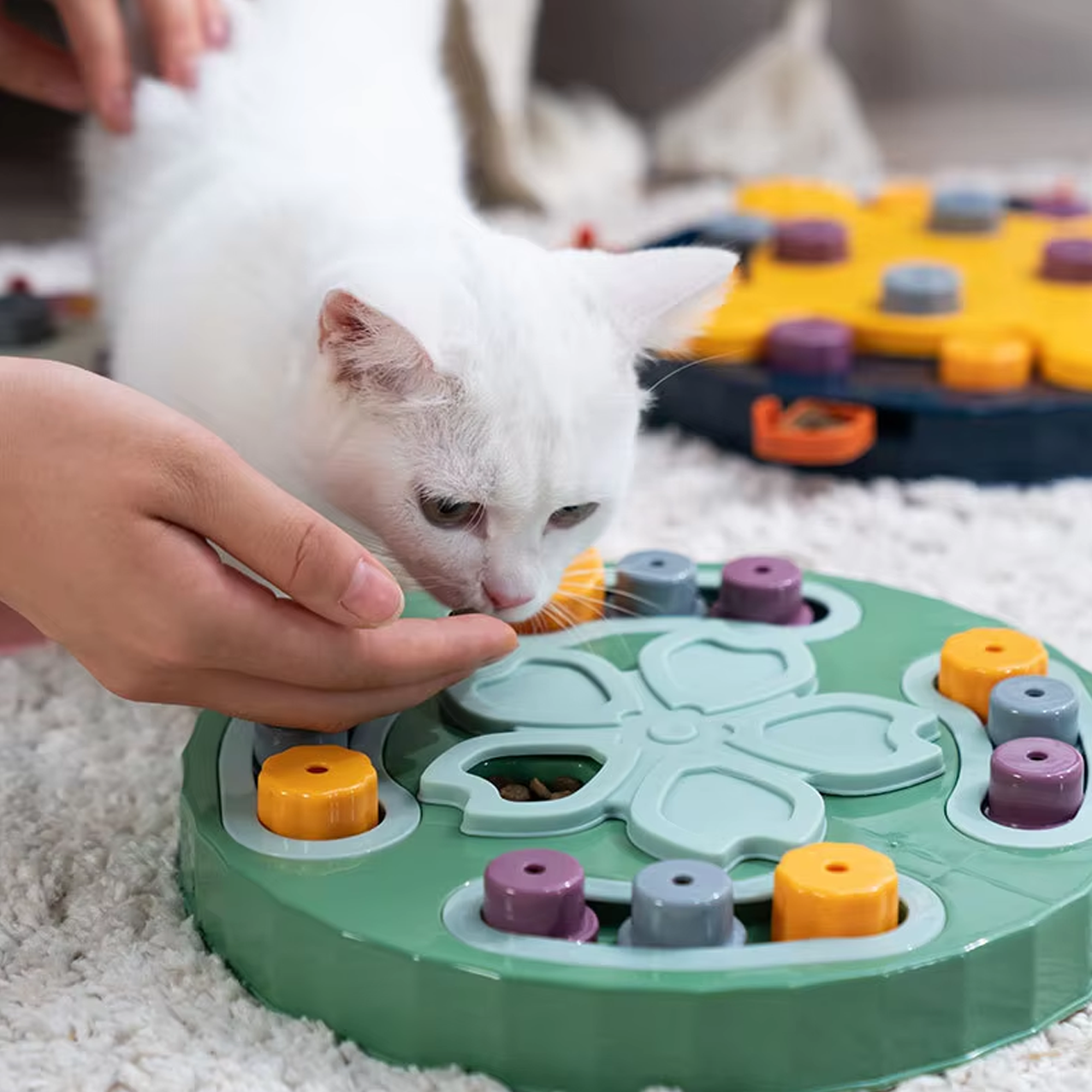 Katten Puzzel Slow Feeder