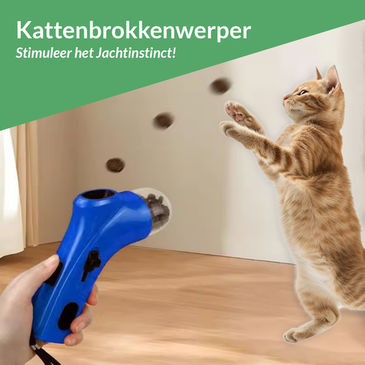 Kattenbrokken Werper - Stimuleer het Jachtinstinct van je Kat!
