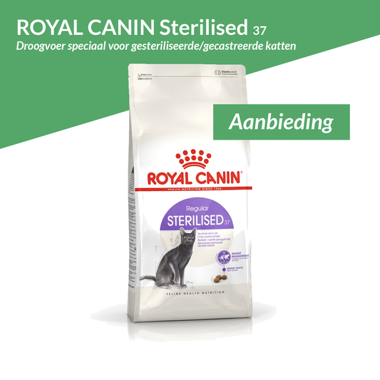 ROYAL CANIN Sterilised 37 Droogvoer (Aanbieding 1)