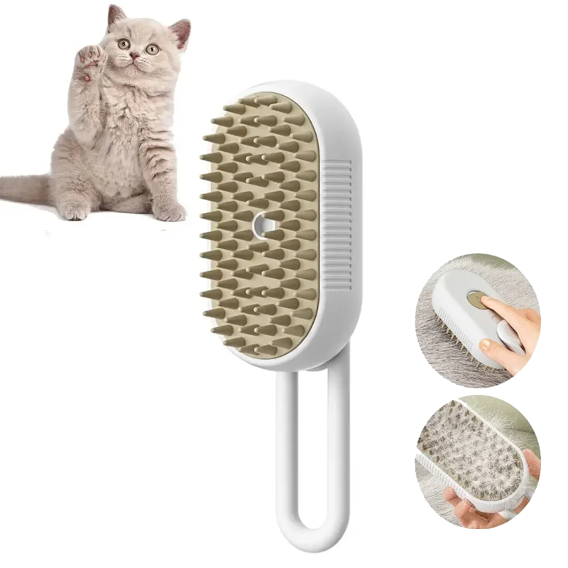 Stoomborstel voor Katten - De Ultieme Vachtverzorging