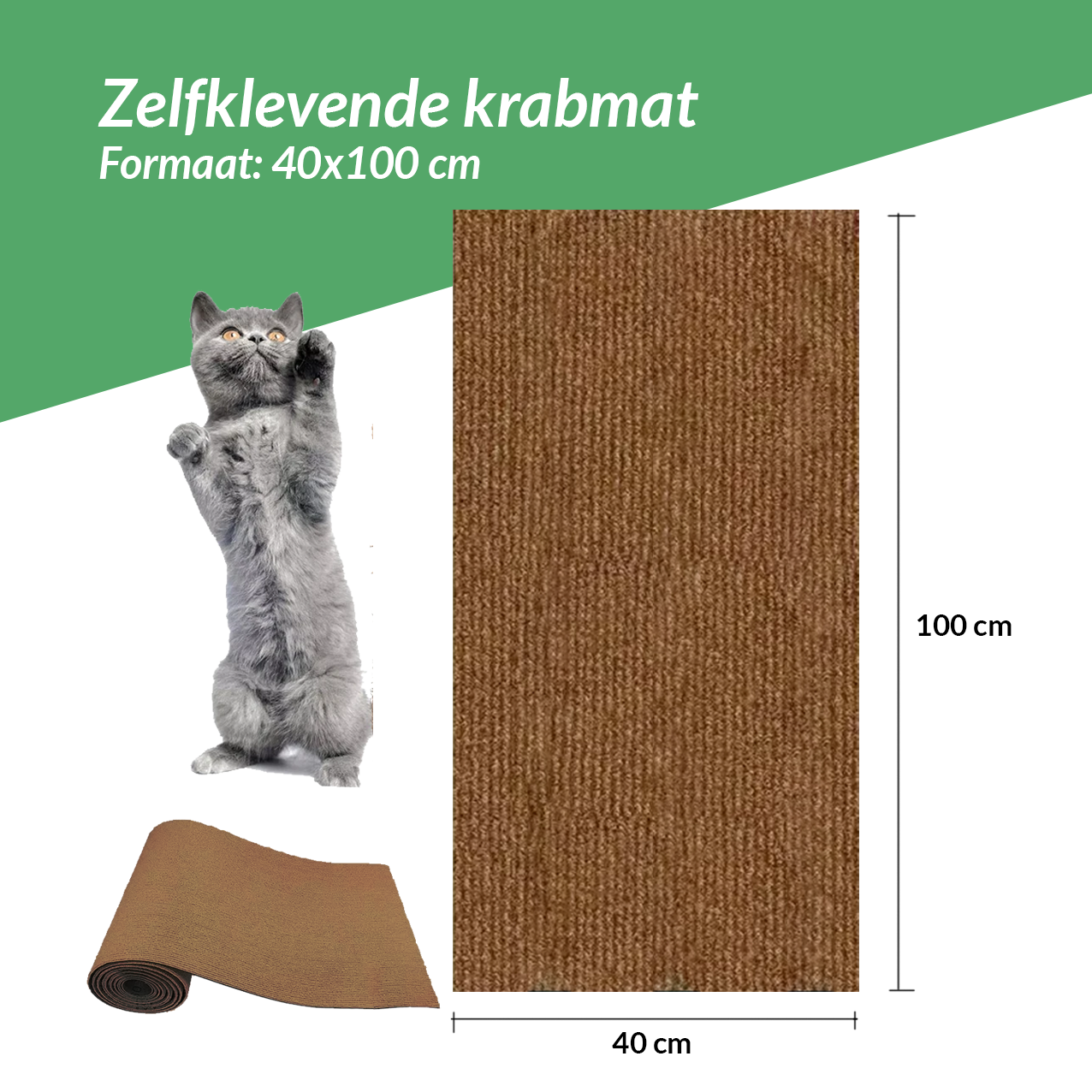 Zelfklevende Meubel- en Bankbescherming tegen Kattennagels